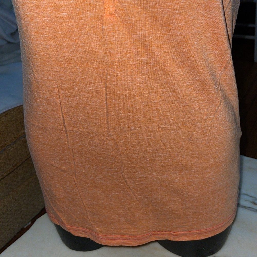 Harley Davidsom orange tank top medium - Picture 4 of 9